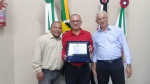 Benedito ,Pastor Valmir e vereador Joel Gomes
